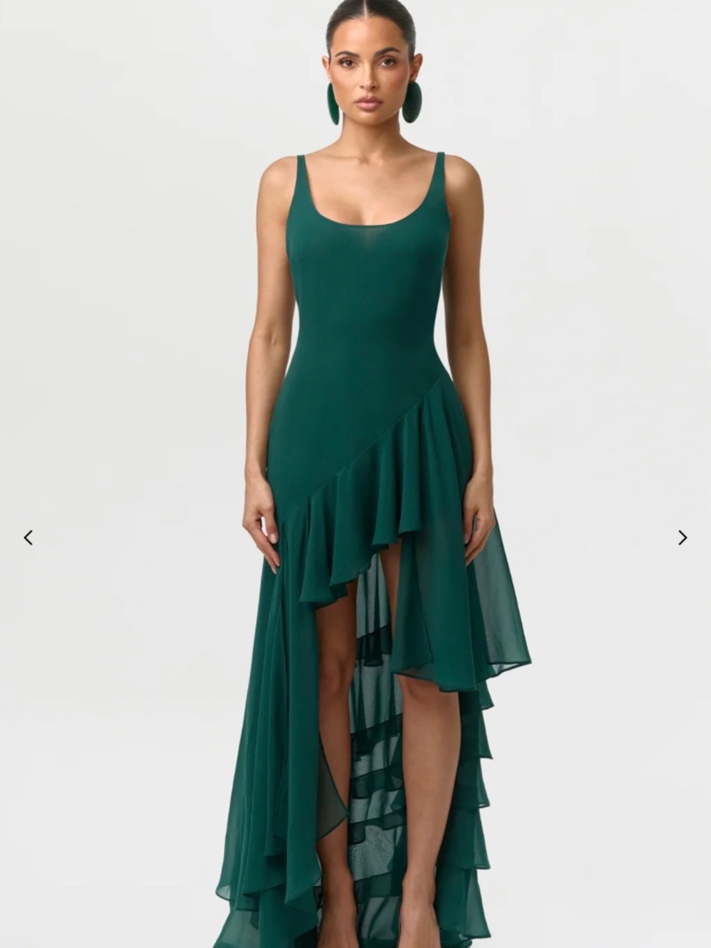 Naked Wardrobe chiffon dress